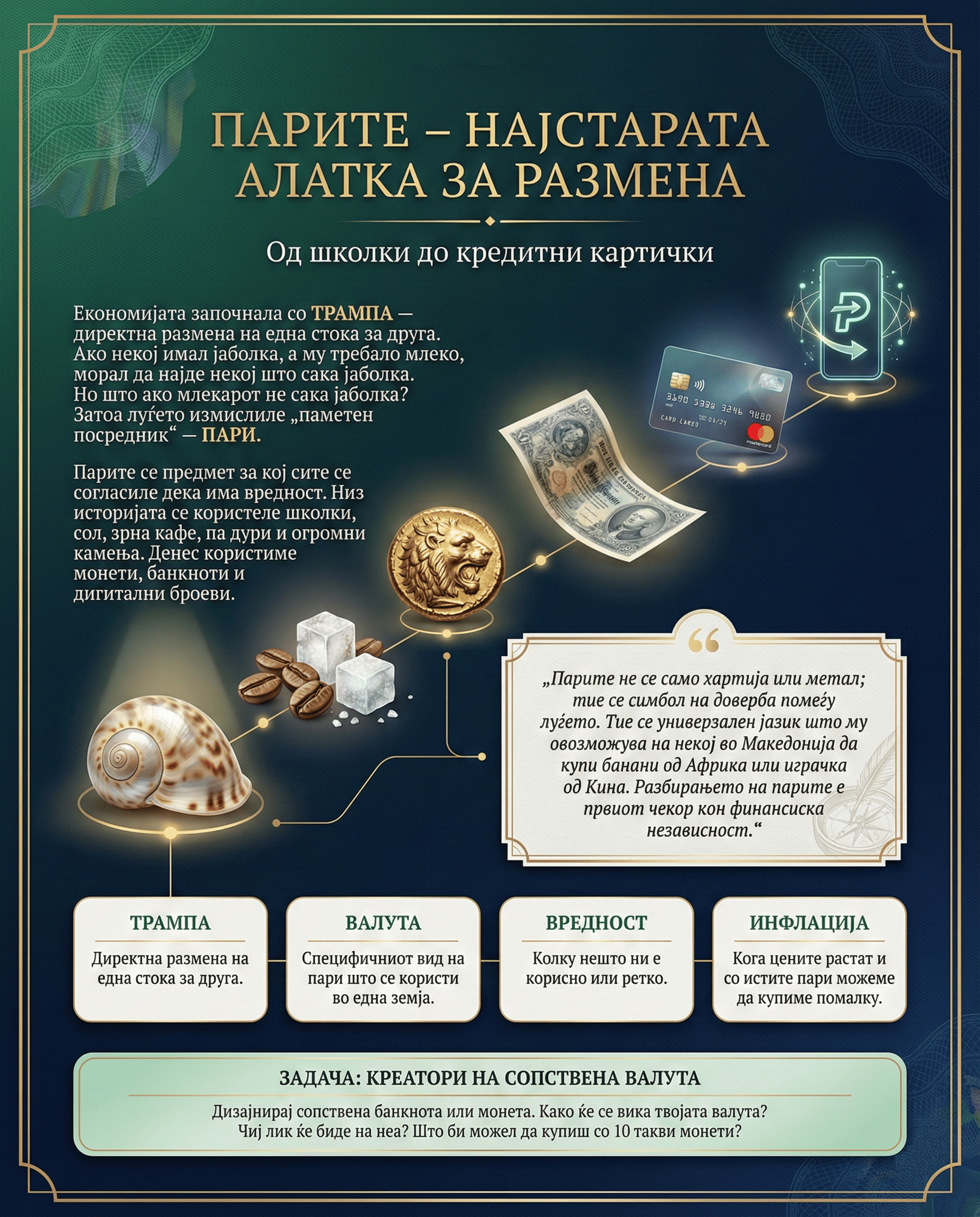 Лекција за парите