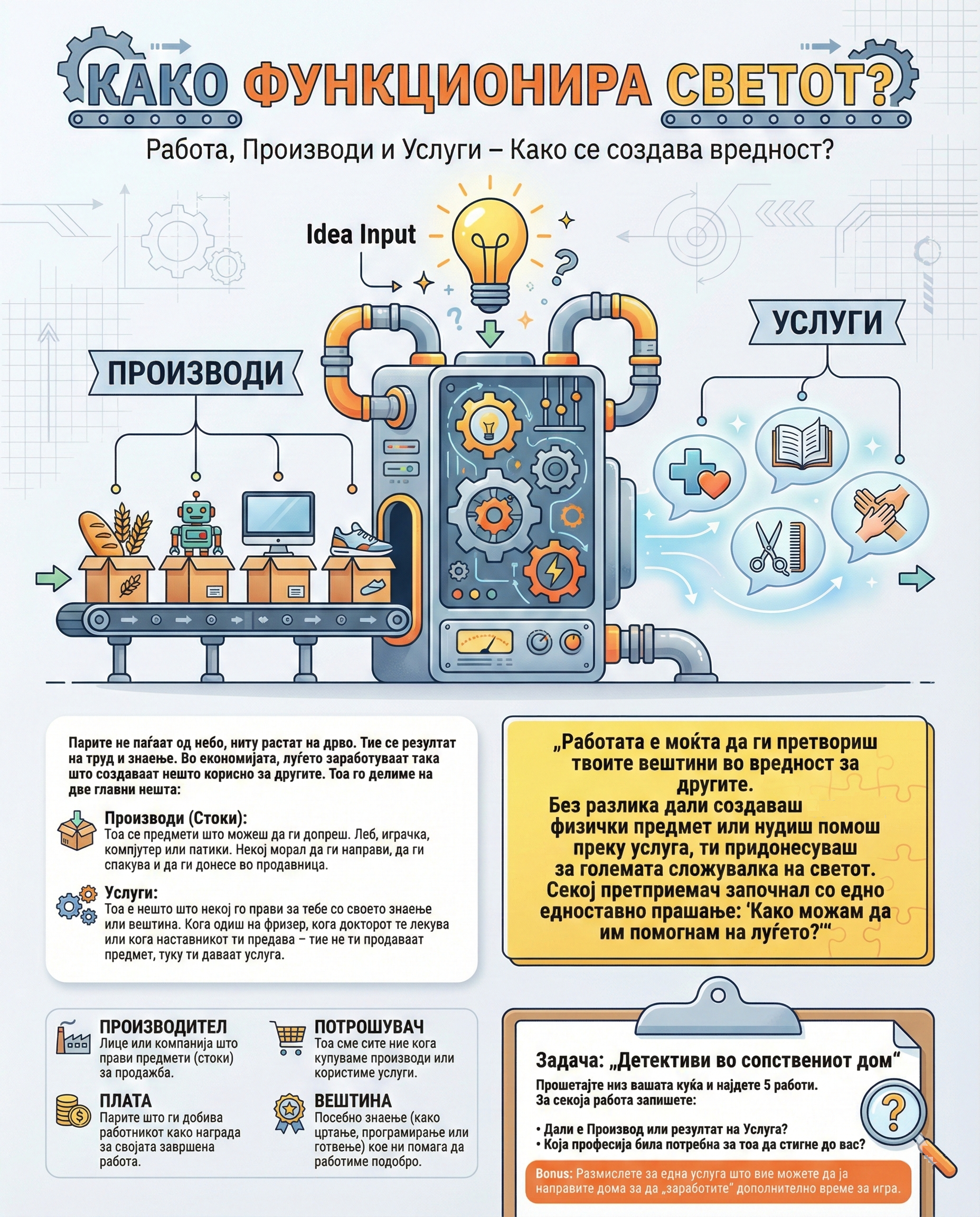 Како функционира светот